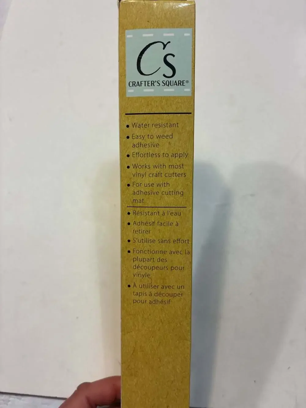 Lot of 3 Crafter's Square Permanent Vinyl Paper 12in x 48in - Teal
